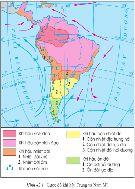 Lý thuyết Địa lý lớp 7 bài 42: Thiên nhiên Trung và Nam Mĩ (tiếp theo) - Lý  thuyết môn Địa lí 7 - VnDoc.com